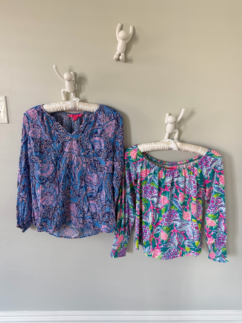 Lilly Pulitzer 2 Blouse Bundle - Small